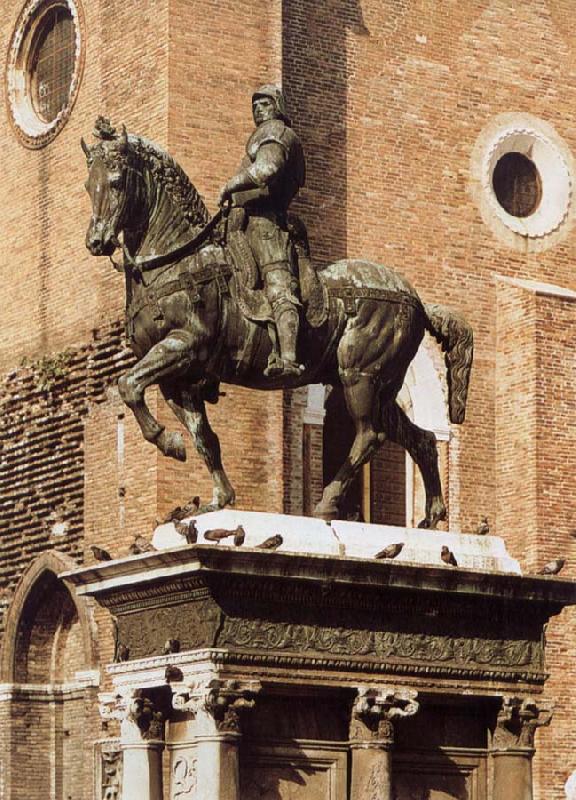 Andrea del Verrocchio Equestrian Statue of Bartolomeo Colleoni